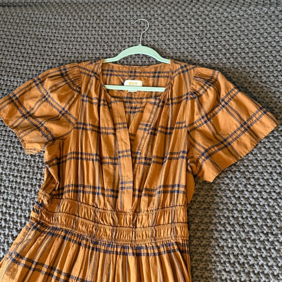 Anthropologie Maeve Somerset Plaid Maxi Dress - Picture 6 of 8